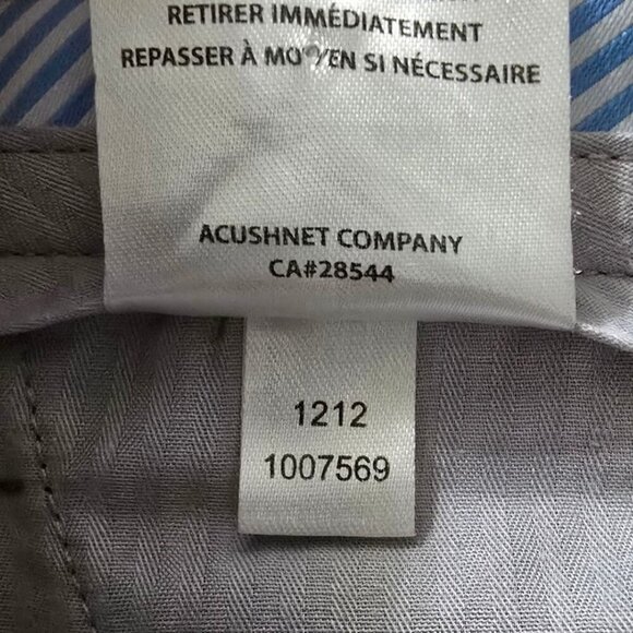 FootJoy Gray Performance Straight Leg Golf Pants Sz 42x32 - Picture 10 of 10